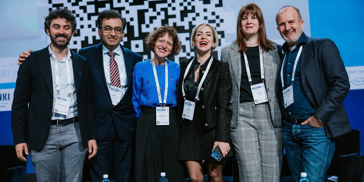 Dr. Klabe bei der Podiumsdiskussion der ESCRS in Helsinki 