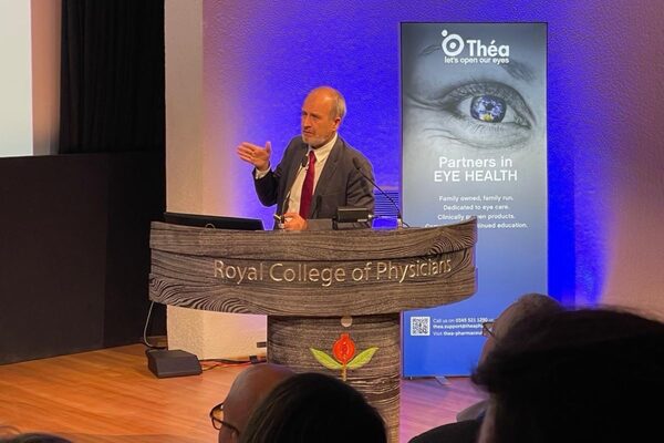 Dr. Karsten Klabe beim Moorfields International Glaucoma Symposium