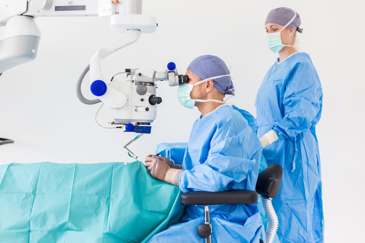 Trabekulektomie ab interno mit dem Kahook Dual Blade