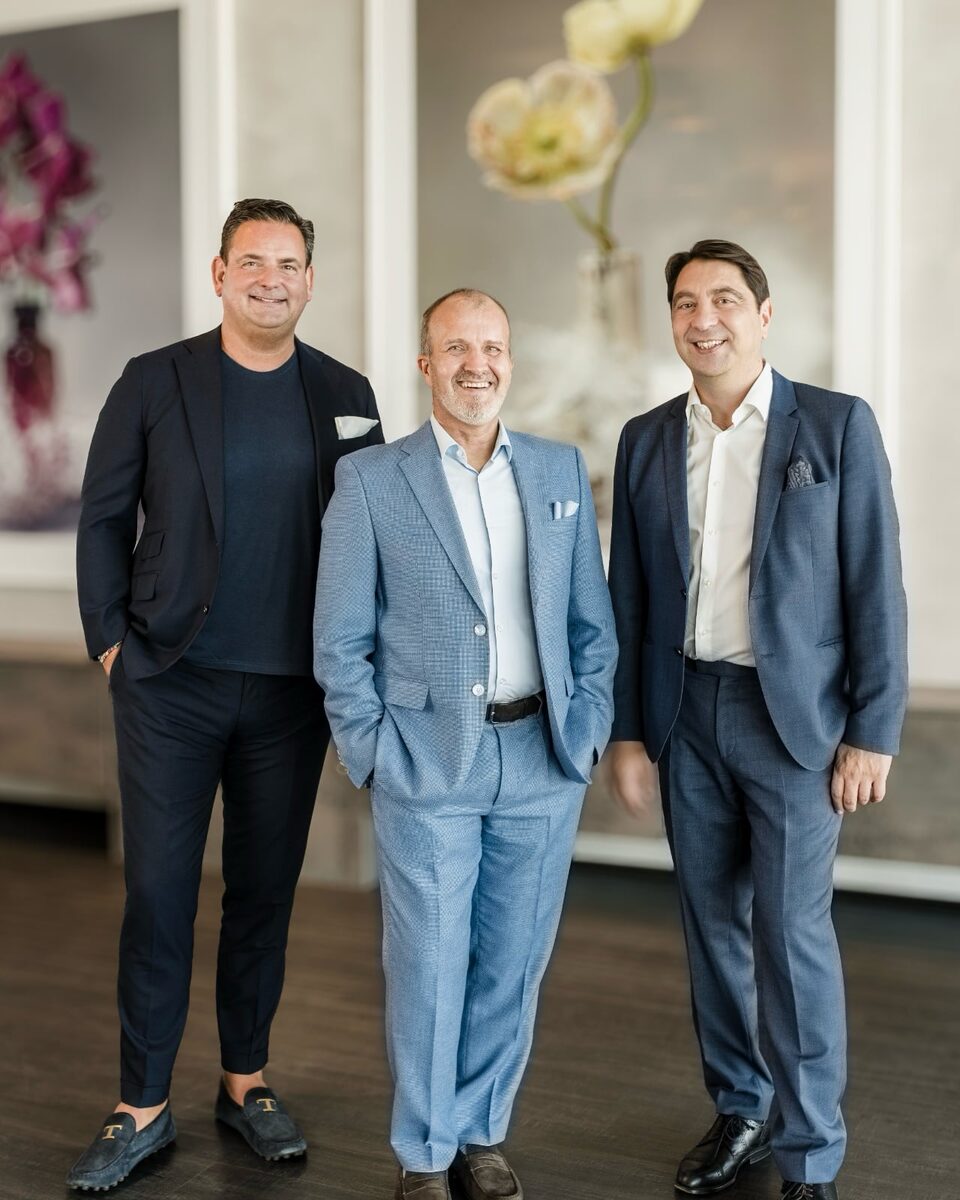 Dr. Breyer, Dr. Klabe und Prof. Kaymak